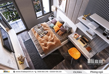 Nội thất phòng ngủ master đẹp - hiện đại - đơn giản - NBX253